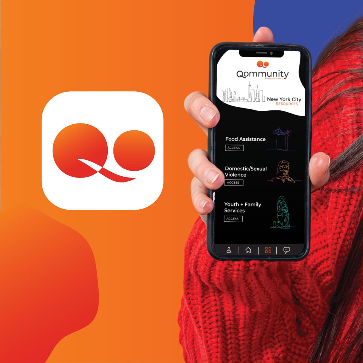 Qommunity Mockup