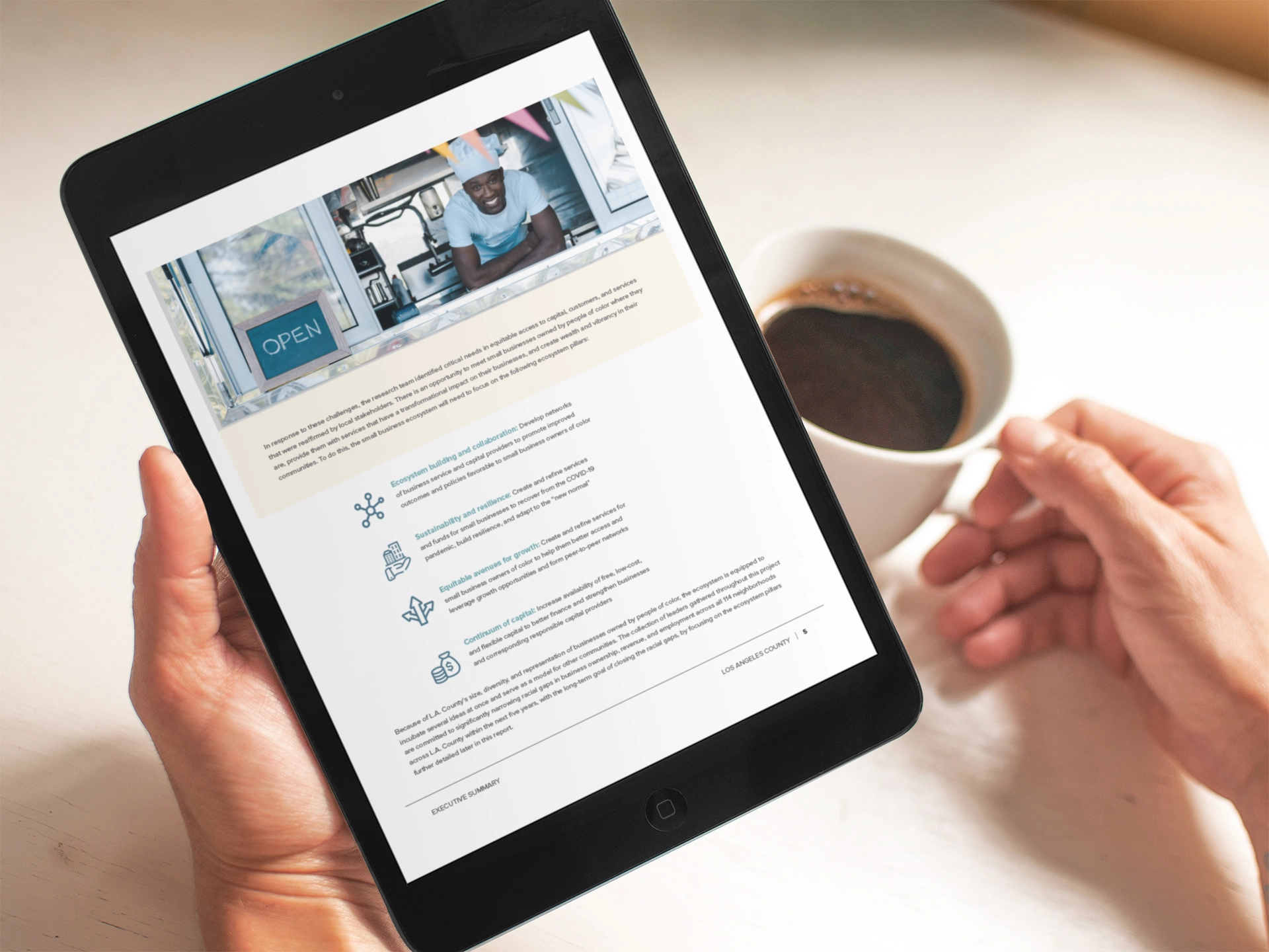 Small Business Ecosystem Assessment Reports